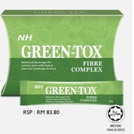 [With Free Gift] NH Green-Tox Fibre Complex 15g x15’s (Exp:9/2026)