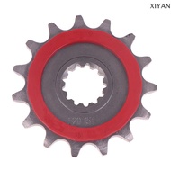 XIYAN 15T สำหรับ CFMOTO 450mt 450MT 450 Mt เฟืองด้านหน้าของล้อเฟืองรถจักรยานยนต์ขนาดเล็กทนทาน