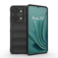 全城熱賣 - 適用於一加 Ace 2V 幻盾TPU+絨布手機殼（黑色）