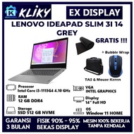 LAPTOP KERJA LENOVO SLIM 3I INTEL CORE I3 GENERASI 11 TERBARU 2023 RAM