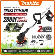 MAKITA Cordless Grass Cutter Lawn Mower Rechargeable Electric Efficient Mower Grass Cutter Trimmer