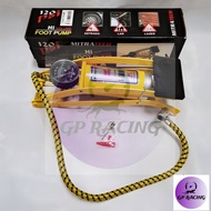HIGH VOLUME FOOT PUMP/ PUMP ANGIN TYRE "GP RACING"