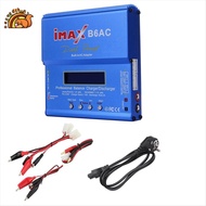 For  B6AC 80W RC Balance Charger+ Cable Digital Li-Ion LiFe Nimh Nicd PB Lipo Battery Discharger EU 