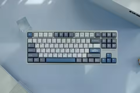 GMK Arctic Circle Keycap, 129 Keys PBT Keycaps Cherry Profile DYE-SUB Personalized GMK Keycaps For M