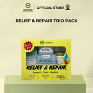 REMDII Relief & Repair Trio Pack | Set Kombinasi Krim Eksim Bayi & Dewasa | UPM Patented Non-Steroid
