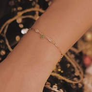 Tinker Bell小精靈— 綠鋯石手鍊生日 情人節禮物