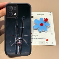 DE-35 The W-witcher Protective Casing for OPPO Reno Find 4F F21S 7 X5 8 K9X F21 A57 Pro Lite 5G