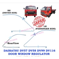 J02S00 DAIHATSU DV57 DV58 DV99 DV116 DOOR WINDOW REGULATOR PRICE FOR 1 SIDE MADE IN CHINA JAPAN