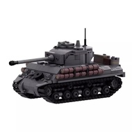 Educational Sherman M4A2E8 Tank Model Building Blocks Set Toy Suitable for Ages 7 to 14 plus Male An