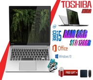 Laptop Toshiba Kira Core i5 i7 8GB RAM 256GB SSD Slim 13 Inch Istimewa