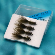 ANFS Damsel Fly Fishing Flies 4 Pack Hand Made Fly Hooks Steamer Fly Fly Fishing Gift