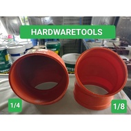 Orange Elbow 6" 1/8 bend 1/4 bend 45 degrees 90 degrees