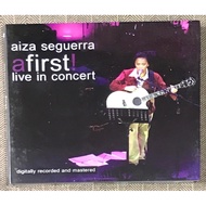 AIZA SEGUERRA - FIRST LIVE IN CONCERT CD SEALED OPM