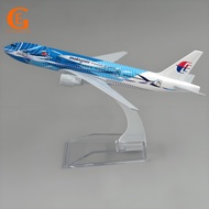 Malaysia Airlines Seawave Boeing 777 Aircraft Model Diecast Metal B777 Plane Collection