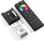 FCOB 5050SMD COB RGBCCT C05W WiFi Control Unit & RC03RFB Remote Control Controller Kit 4 Zones RF 2.