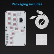 Arcade Hitbox Controller Fight Stick PC Joystick Hitbox Controller RGB Keyboard For XBox/PS4/PS5/Swi