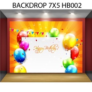 BACKDROP 7x5 HB002 (Photo Booth Backdrop) ReadyDesign to print {Add Name}