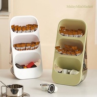 Desktop Storage Box Organizer Office Tea Room Bar Coffee Capsule Instant Milk Tea Cubicle Organizer 