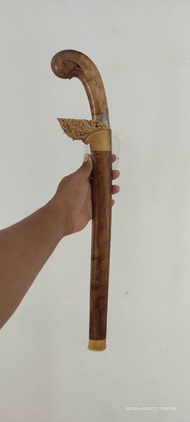 Pisau Massepe Bilah Ukiran Tatto BUGIS 45cm