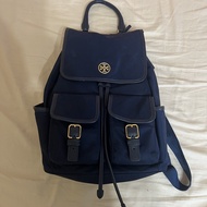 Tory Burch 深藍色尼龍背包