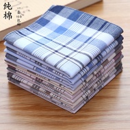 Old Shanghai Affordable Nostalgic Old Man Handkerchief Cotton Men Handkerchief Sweat-Absorbent Retro
