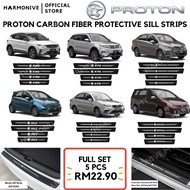 PROTON Car Door Sill Strip Anti Scratch Side Door Step Protector Sticker PROTON X50 X70 Persona Iriz Exora