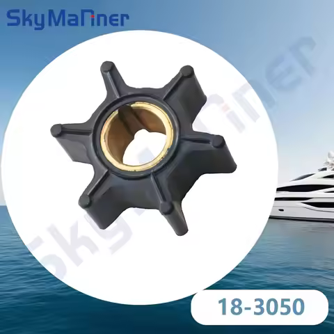 18-3050 is suitable for OMC Johnson Evinrude 8HP 9.9HP 10HP 15HP 777817 386084 Water pump impeller o