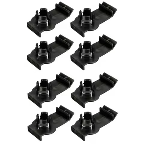8pcs Regulator Clip Brackets Car Window Kits 51338254781 For BMW X5 E53 3ER E46 Auto Vehicle Front R