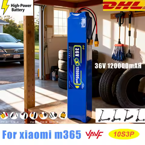 10S3P 36V 120000mAh 36v Electric Scooter Battery Pack 18650 Lithium for M365 Electric Scooter 150w~7
