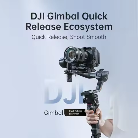 FALCAM F38 DJI RS Quick Release Kit V2 Seamless Multi-Device Switch for DJI RS4 / RS4 Pro / RS3 / RS