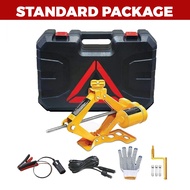 3 Ton Electric Car Jack Kit with Storage Box Emergency Jek Tayar Kereta Tyre Repair Set Hydraulic Li