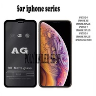 Tempered matte glass iphone 6 6s 6plus 7 7plus 8 8plus SE 2020 plus anti-glare matte oil