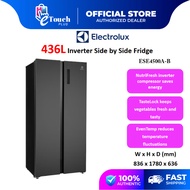 Electrolux ESE4500A-B Side-By-Side Fridge Ultimatetaste 700 445L