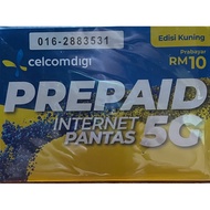 CelcomDigi Prepaid Sim Card  “你发发” 016-2883531