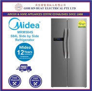 Midea MRM584S 515L Side by Side Refrigerator Fridge