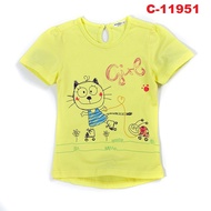 Girl Yellow Tshirt 11951