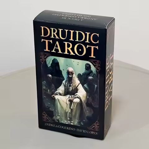 Druidic Tarot Deck - 10.3*6cm 78 Pcs Celtic Nature Themed Tarot Cards