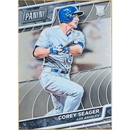 COREY SEAGER Metal Card RC 2016 PANINI THE NATIONAL VIP 65 Newcomer Dodgers