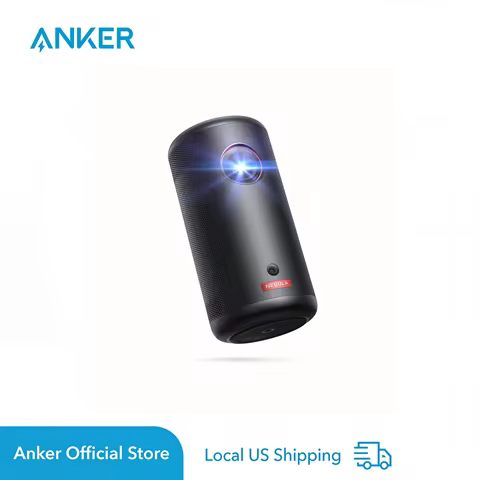 NEBULA Capsule 3 GTV Portable Mini Projector, Netflix Officially Licensed, 1080P Smart Projector wit