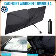 Car Umbrella Fitting Anti-Heat Protective Umbrella Car Windshield Protective Anti-Heat Car Interior Front Dashboard Car Umbrella Sunshade Melting
