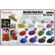 [Ready Stock] 50gm | 100gm | Glitter Powder | Gold Dust |Shining Dust Powder | Holographic Glitter P