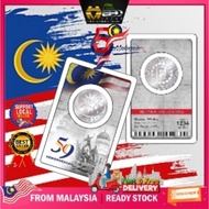 1 DIRHAM SILVER 999.0 - 59 TAHUN KEMERDEKAAN MALAYSIA