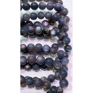 Natural Black Backbone Ring Bracelet