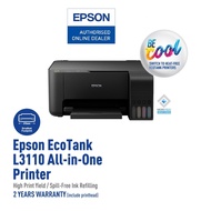 EPSON L120 L121 L3110 L3210 ECO TANK ALL IN ONE PRINTER