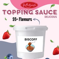 Ready Stock Biscoff Sauce Delicious Flavour 1kg by Yalla Kunafa