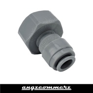 KEGLAND Duostraight - 8mm Push in to 5/8 inches BSP (suits shanks, 50L FI