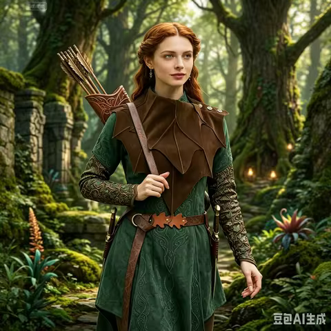 Women Medieval Renaissance Elf Druid Cape Vintage Retro Shawl for Halloween Cosplay LARP Party Outfi