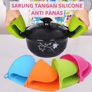 Gemilang Department Store JAYA _ Silicone Gloves 2 pieces Heat Resistant Silicone Oven Gloves, Heat 
