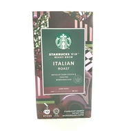 กล่องลายใหม่  ลดราคา  มีพร้อมส่ง  กาแฟสตาร์บัคส์ italian roast  starbucks via coffee ของใหม่  แท้จากshopไทยค่ะ bbf8/2024