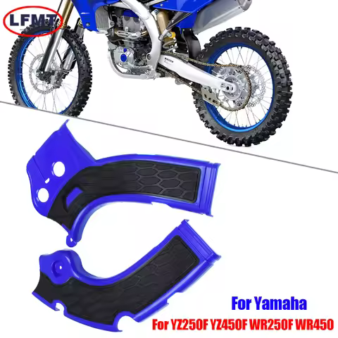 For Yamaha Motocross Motorcycles Frame Cover X-Grip Frame Protector Guard WRF YZF WRF250 WRF450 YZ25
